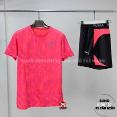 Áo Thể Thao Chính Hãng Puma Mens Camo Speed Bright T-Shirt - màu Hồng Neon 526858-34