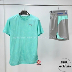 Quần Thể Thao Chính Hãng Puma Mens Woven Ultrabreathe Stretch Short - màu Xám Xanh 526857-14