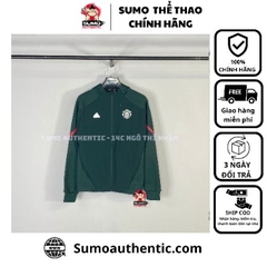 Áo Thể Thao Adidas Màu Xanh - Manchester United Designed for Gameday Full-Zip - IK8786