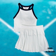 Chân Váy Thể Thao Chính Hãng Wilson Midtown Tennis Skirt - màu Trắng WW00160331-WTA