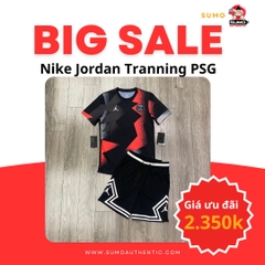 Bộ Thể Thao Màu Đen Đỏ Set Jordan Brand PGS Mesh SS Top BV6100-011/DH9076-010