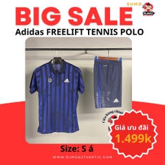 Bộ Thể Thao Màu Xanh-Set adidas FREELIFT TENNIS POLO SHIRT ENGINEERED-FT5809/FT5807