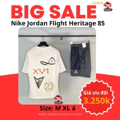 Bộ Thể Thao Nike Màu Be - Nike Jordan Flight Heritage 85 - DX9562-030/DM1407-010