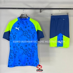 Bộ Thể Thao Puma Màu Xanh - PUMA Individual Cup Jersey - 658481 54/658485 54