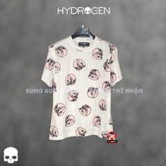 Áo Thể Thao Hydrogen Màu Trắng - PALMS ALLOVER SKULL TEE -320612 H39