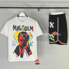 Bộ Thể Thao NOVAMEN Màu Trắng - Malcolm X 90'S Artist Edition Set - MALCOLM X