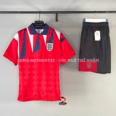 Bộ Thể Thao ENGLAND Màu Đỏ - 1990 'INTER' Away Shirt - ENGLAND1