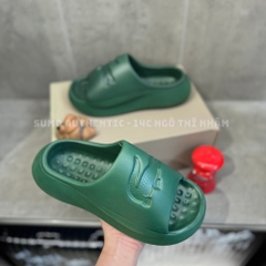 Dép Thể Thao Lacoste Chính Hãng Màu Xanh - Croco 3.0 SYNTHETIC - 745CMA0004DG2