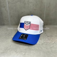 Mũ Thể Thao Nam USA Màu Trắng Xanh Chính Hãng - Nike USA USMNT Trucker Hat - C16432-4EVTR