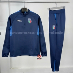 Bộ Thể Thao ITALIA Chính Hãng Màu Xanh Navy - Bomber ITALIA - JAK009/BTM006