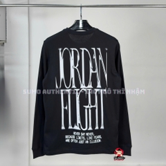 Áo Thể Thao Nike Jordan Chính Hãng Màu Đen - Jordan Long Sleeve - FZ1934-010
