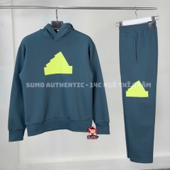 Bộ Thể Thao Adidas Chính Hãng Màu Xanh - Sport Future Icons - IJ6391/IJ6401