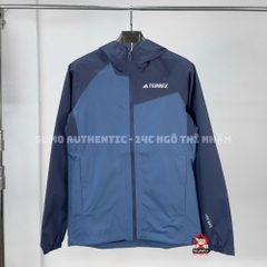 Áo Thể Thao Adidas Chính Hãng Màu Xanh Dương - Chamarra Senderismo - IP1431