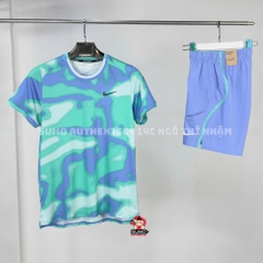 Bộ Quần Áo Thể Thao Nike Chính Hãng Xanh Tím - Court Advantage - FQ2108-474/FD5336-494