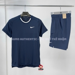 Quần Thể Thao Chính Hãng Màu Xanh Than Nike Court Advantage 9in Shorts FD5330-451