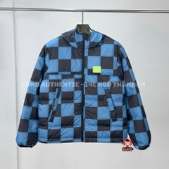 Áo Thể Thao Nike Chính Hãng Màu Xanh Caro - Lebron Grid Basketball - DA6718-469
