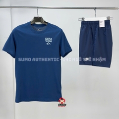 Bộ Thể Thao Nike Chính Hãng Màu Xanh - Dri-FIT Running - FZ8055-465