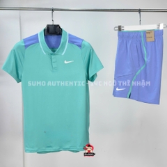 Quần Thể Thao Chính Hãng Màu Xanh Tím NikeCourt Advantage Tennis 7inch FD5336-494