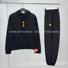 Bộ Thể Thao Adidas Chính Hãng Màu Đen - F.C Real Madrid - HY0626/HY0632