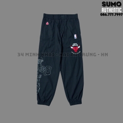 Quần Nỉ Thể Thao Chính Hãng Màu Đen Chicago Bull Pants