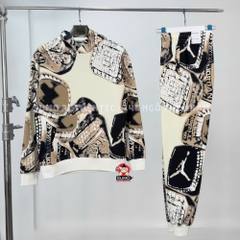 Quần Thể Thao Chính Hãng Nike Jordan Brand MVP AOP Pant - màu Kem HF9301-133