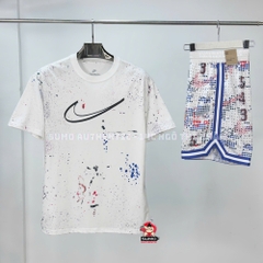 Bộ Quần Áo Thể Thao Nam Nike Chính Hãng Màu Trắng - Nike Max90 Asia Sizing - HF5565-100/FZ0686-100