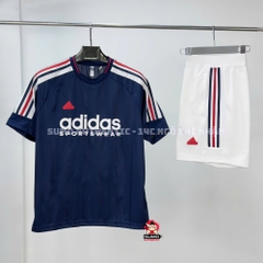 Bộ Quần Áo Thể Thao Nam Adidas Màu Xanh Trắng Chính Hãng - House of Tiro Nations Pack - IY4506/IY4492