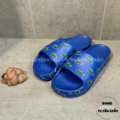 Dép Thể Thao Chính Hãng Màu Xanh Lacoste Serve Slide 2.0 Colour Pop 746CMA0043253