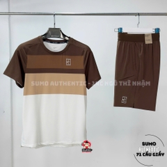 Quần Thể Thao Chính Hãng Nike Court Advantage Dri-FIT 8in - màu Nâu FZ9323-259