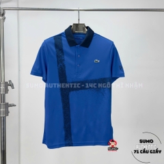 Áo Polo Lacoste Chính Hãng màu xanh dương Novak-DH8971-51-3D3