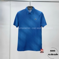Áo Polo Lacoste Chính Hãng màu xanh dương-DH5175-99-ZMI