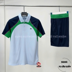 Áo Thể Thao Lacoste Chính Hãng Màu Xanh Ultra Dry DH8955-00-HIA