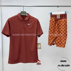 Áo Thể Thao Chính Hãng Màu Cam Đất Nike Court Victory Polo DH0857-662