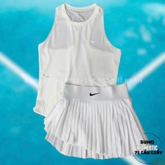 Áo Thể Thao Chính Hãng Nike Ba Lỗ Màu Trắng HQ0621-133