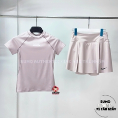 Áo Thể Thao Chính Hãng Nike Cổ Tròn Màu Tím Nhạt IF0618-019