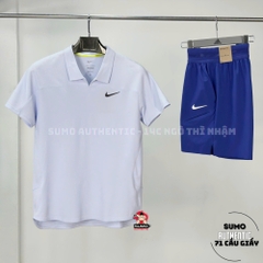 Quần Thể Thao Chính Hãng NikeCourt Slam Men's Dri-FIT Tennis Shorts - màu Xanh FZ6937-539