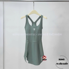 Váy Thể Thao Chính Hãng Wilson Uptown Court Dress - màu Xanh Rêu Nhạt WW00566511-GNY