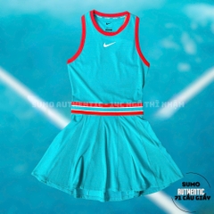 Váy Thể Thao Chính Hãng Nike màu xanh viền đỏ-FZ6743-345