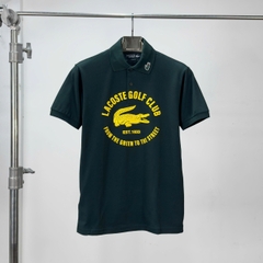 Áo Polo Lacoste Chính Hãng Classic Fit Cotton Golf Polo Shirt  Màu Xanh Đậm-DH1093-10-YZP