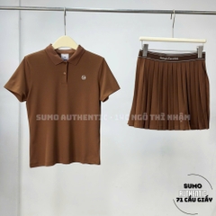 Chân Váy Thể Thao Chính Hãng Sergio Tacchini Màu Nâu TWSK10954-BRS