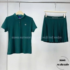 Chân Váy Thể Thao Chính Hãng Sergio Tacchini Takini Flying Skirt - màu Xanh Lá Đậm TWSK10954-GND