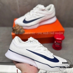 Giày Thể Thao Chính Hãng Nike Vapor Pro 3 Premium HC White Midnight Navy - màu Trắng Viền Navy HJ6771-100