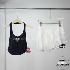 Áo Nữ Thể Thao Chính Hãng Pom Pêche màu đen bra-IIRA