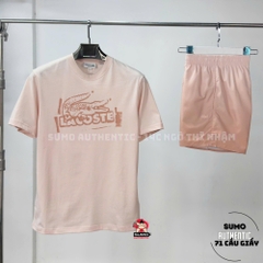 Áo Thể Thao Chính Hãng Màu Be Lacoste Printed TH0284-51-GXI