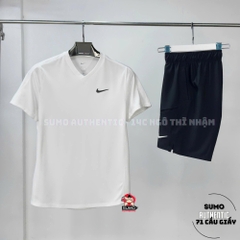 Áo Thể Thao Chính Hãng Nike Court Dri-FIT Victory Men's Tennis Top - màu Trắng CV2982-100