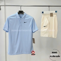 Áo Thể Thao Chính Hãng Nike Court Dri-FIT Polo Men Tops LightBlue - màu Xanh Dương Nhạt DH0858-441