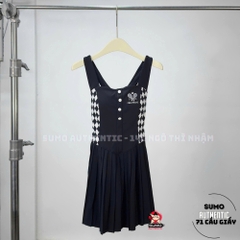 Váy Thể Thao Chính Hãng Pom Pêche màu đen kèm quần bảo hộ-KEIRA/KALI