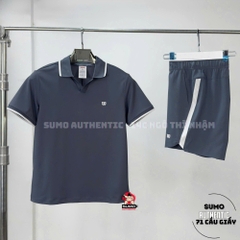 Quần Thể Thao Chính Hãng Wilson Peak Tennis Short Unlineds - màu Xám WM20084532-DBR