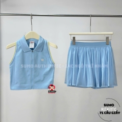 Chân Váy Thể Thao Chính Hãng Wilson Midtown Tiered Skirt - màu Xanh Dương WW00500531-LBL