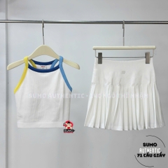 Chân Váy Thể Thao Chính Hãng Wilson Midtown Tennis Skirt - màu Trắng WW00160331-WT1